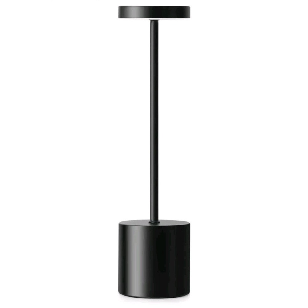 Cordless & Rechargeable LED Touch Dimming‎ Table Lamp 5 Lighting Modes - Black